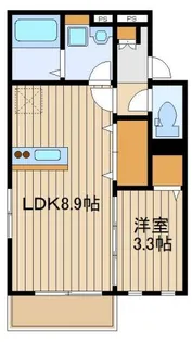 T-CoSta【1階】の間取り