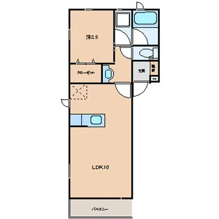 J.Bハウス【2階】の間取り