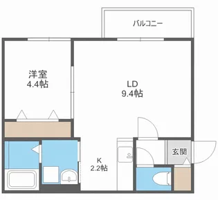 SEELE有明【2階】の間取り