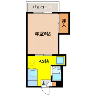 ラヴィアンローズ【3階】の間取り