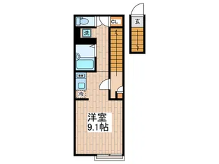 TAKASHOU【2階】の間取り