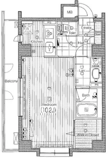 グランド・ガーラ三田【6階】の間取り