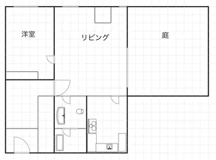 ペアシティルネッサンス高輪【1階】の間取り