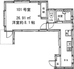 ラ・ステラ【1階】の間取り