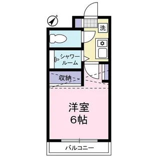 トップ中浦和【3階】の間取り