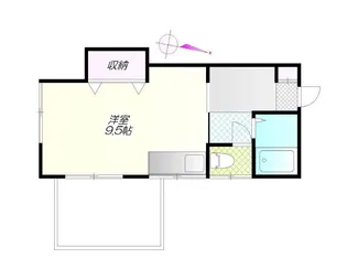 プランドールエタニティ【2階】の間取り