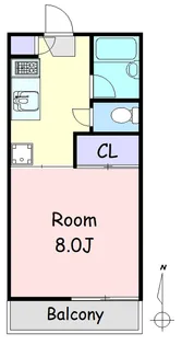 グリーンハイム【1階】の間取り