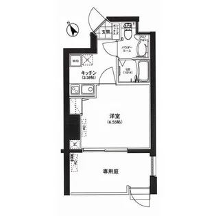 サウンドおしあげ【1階】の間取り