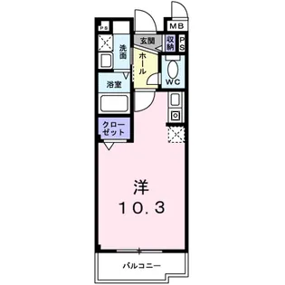 アルカンシェル【2階】の間取り