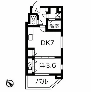 GRANDE小岩【4階】の間取り