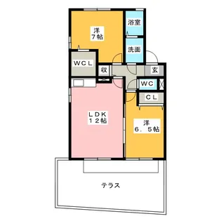 River East大橋【1階】の間取り