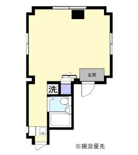 清水ビル【4階】の間取り