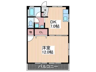 保田ビル【3階】の間取り