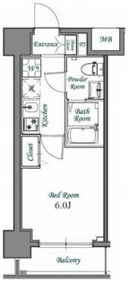 N-stage武蔵浦和【3階】の間取り