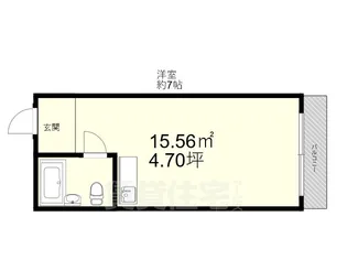 ダイドーメゾン西宮北口2【4階】の間取り