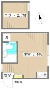 ル・シャトウ江古田【2階】の間取り