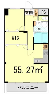 グローリア初穂横浜【11階】の間取り