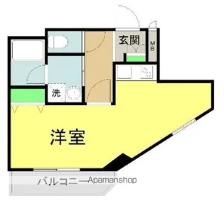 カメリア【6階】の間取り