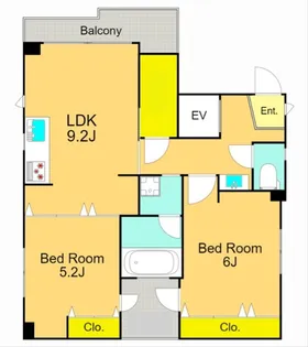 トゥリパーノ【2階】の間取り