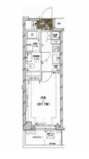 レ・ベント高円寺【3階】の間取り