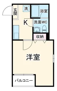 Hakusui幕張【2階】の間取り