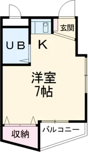 鶴田マンション【5階】の間取り