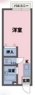メゾンブランシュ(下柚木2)【2階】の間取り