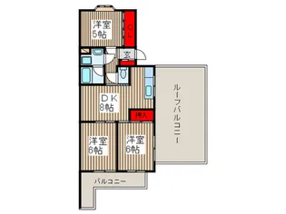 センチュリ-マンション【3階】の間取り