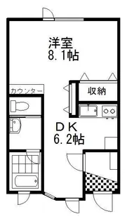 La.CarnaII【2階】の間取り