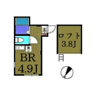 アーヴェル松見町【1階】の間取り