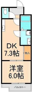 エクセルヤコウ【4階】の間取り