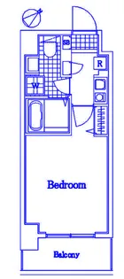グリフィン新横浜・弐番館【5階】の間取り