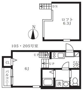 プレミアムハウスケイ【1階】の間取り