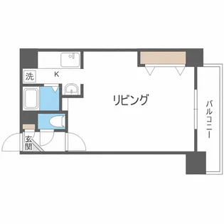 サウスシティ【7階】の間取り