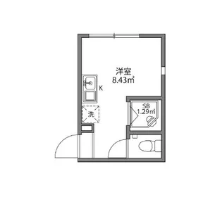 グラード平和台【1階】の間取り