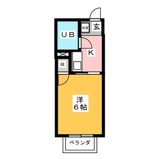 美邦ハイツ パートV【2階】の間取り