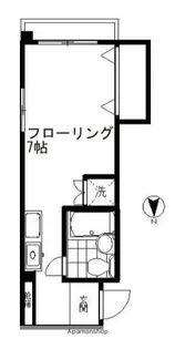 YKコーポムサシノ【2階】の間取り