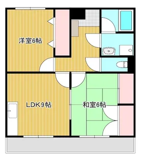 ディアコート【1階】の間取り