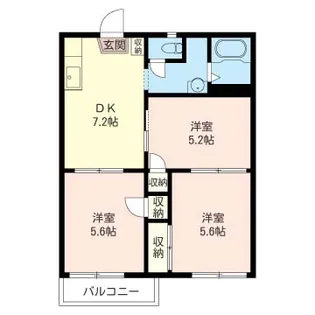 アネックス鈴木【2階】の間取り