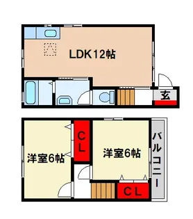 グランメゾン大佐野 六番館の間取り