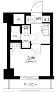 ネオマイム鶴見リバーサイド【5階】の間取り