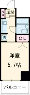 コスモ亀有V【3階】の間取り