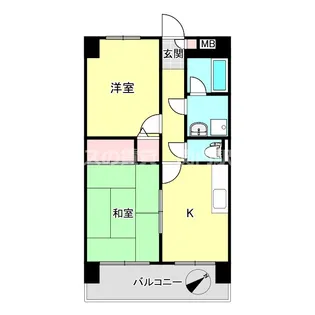 T s garden磯子【4階】の間取り
