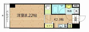 プレイスK【2階】の間取り
