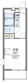 レオパレス横濱ヴィラ【1階】の間取り