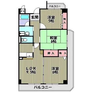 エクセレンシー・アイ【3階】の間取り