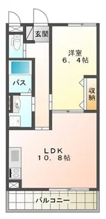 コモド レジデンス【1階】の間取り