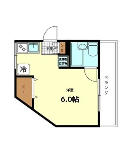 アクセス四葉【1階】の間取り