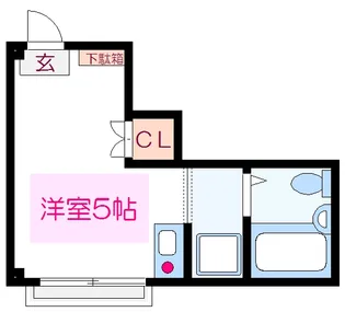 古澤コルサム【3階】の間取り