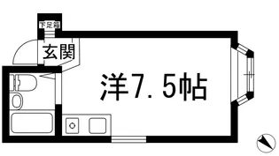 メゾン・オクダ【3階】の間取り